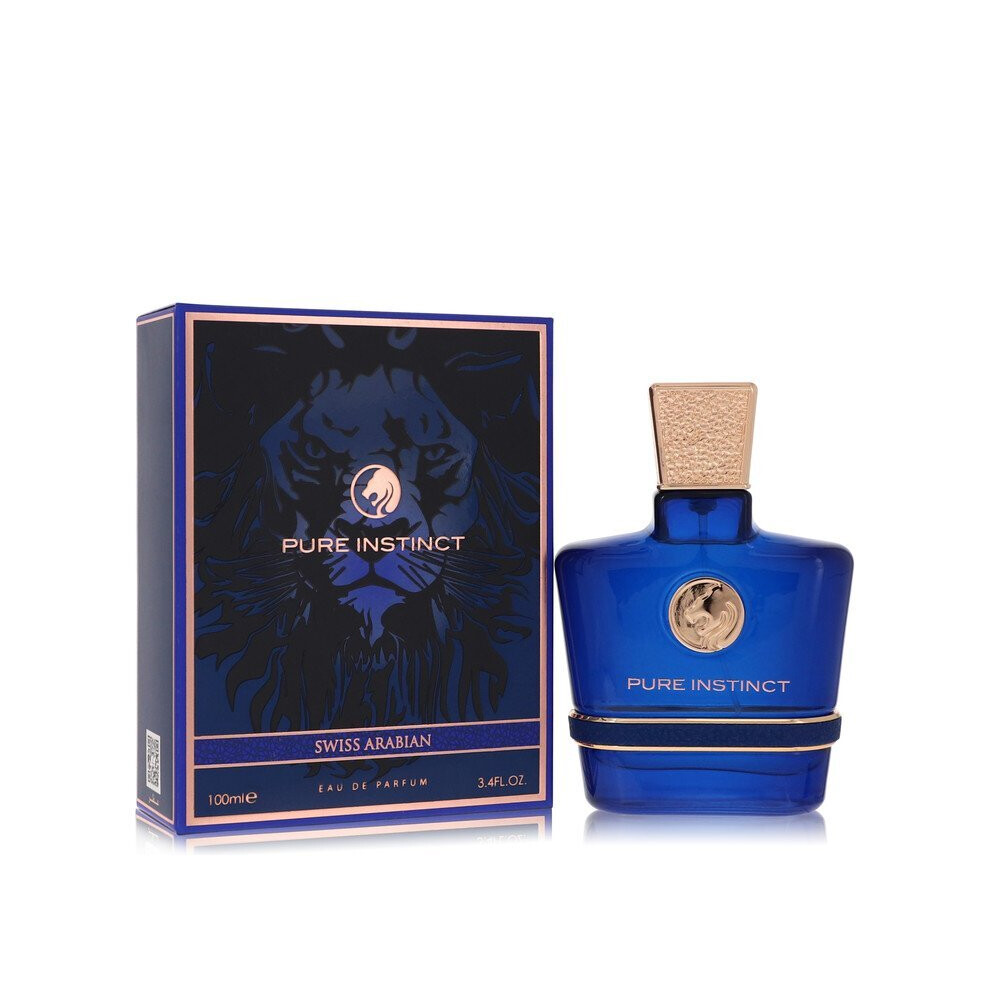 Swiss Arabian Pure Instinct By Arabian Eau De Parfum Spray 3.4 Oz (Men) V728-546331