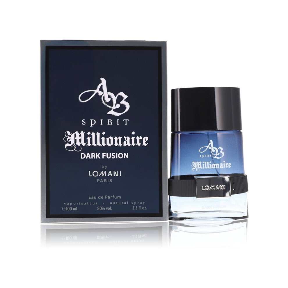 Photos - Women's Fragrance Lomani Ab Spirit Millionaire Dark Fusion - 3.3 oz EDP Spray 