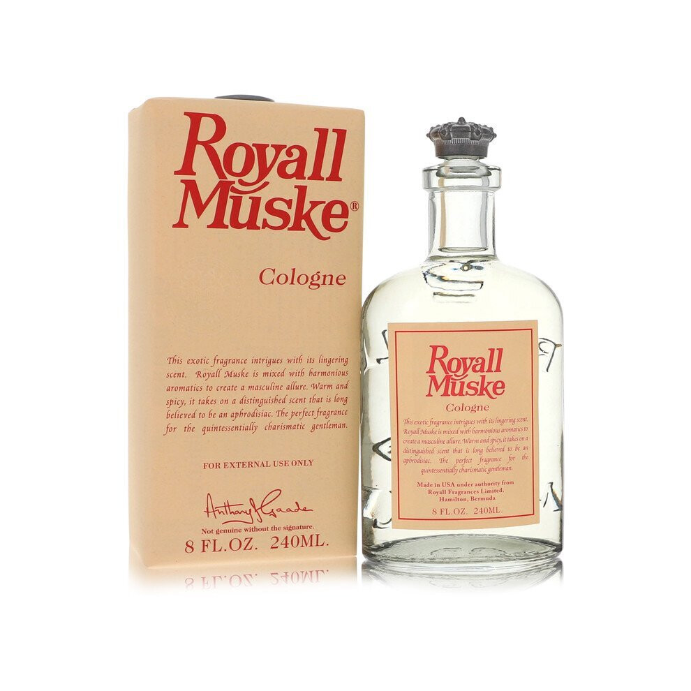 Royall Fragrances Royall Muske By For Men 8.0 Oz Eau De Cologne Splash Bottle