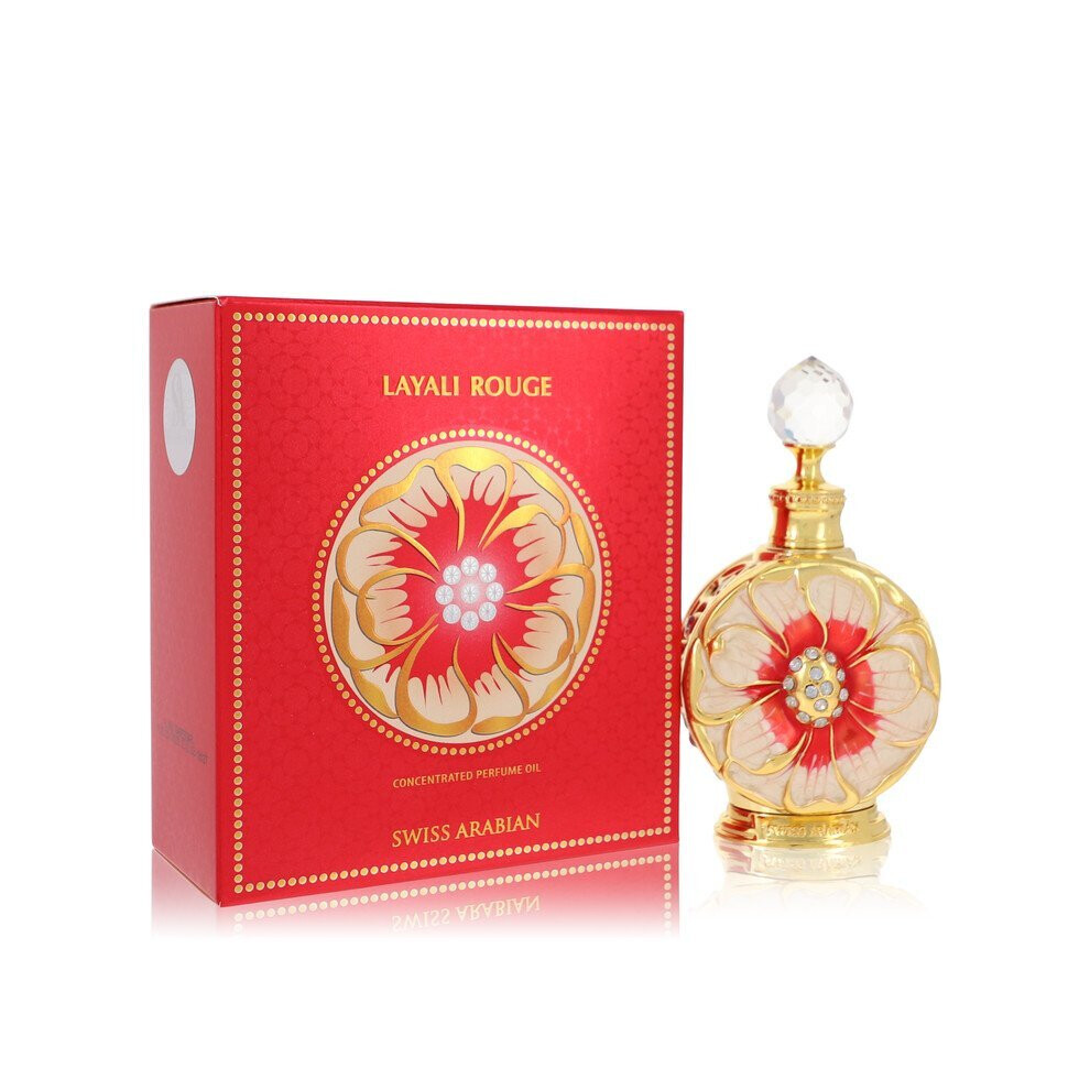 Swiss Arabian Layali Rouge By Concentrated Perfume Oil 0.5 Oz (Women) V728-548640