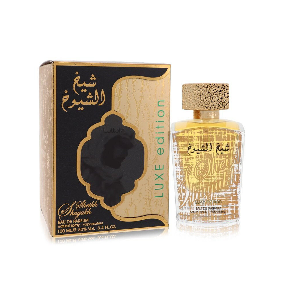 Lattafa Lattaf Sheikh Al Shuyukh Luxe Edition Ambery Spicy Woody Edp 100Ml By House Of Niche Fragrance