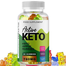 Active Keto Gummies - Vegetarian - 1 Month Supply (30 Gummies) Vitamin-Enriched, Tasty and Easy to Chew