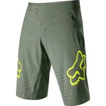 (Green, 32) Mens Fox Cycling Shorts Baggy Shorts Quick Drying