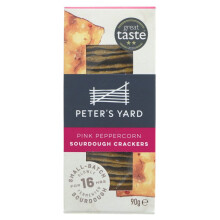 Peter's Yard Sourdough C/Bread - Peppercorn 90g ( pack of 12 )