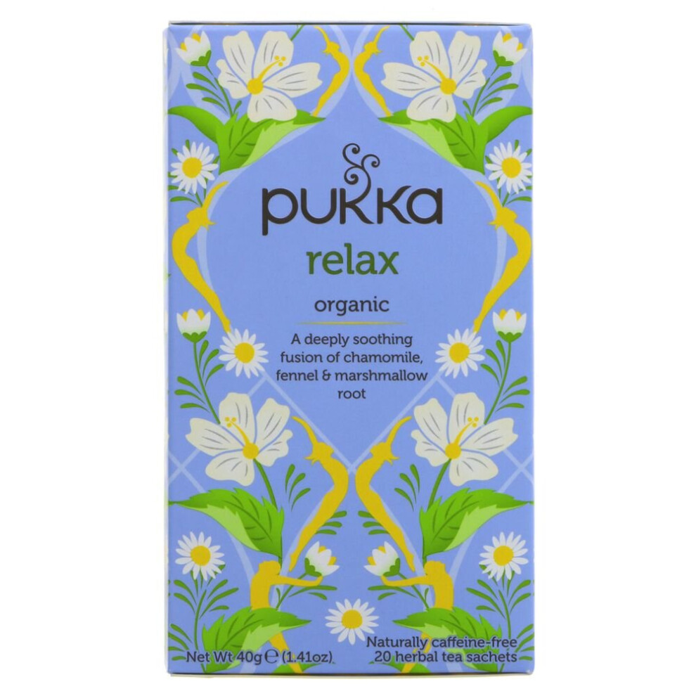 Pukka Relax 20bags ( pack of 8 )