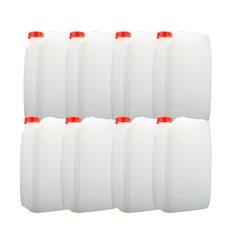 8 x 25 Litre Anti Glug Ecovent Jerry Can