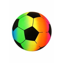 Rainbow Football Ball Kids Outdoor Toy Garden Game - Pocket Money Toy