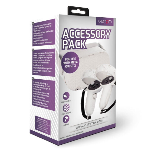 Venom Silicone Protective Accessory Pack for Meta Quest 2 1
