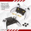 Venom Gold Customisation Kit for PS5 DualSense Edge Controller (PS5) 10