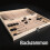 3 in 1 Chess Wooden Set Fold Chessboard Backgammon Draughts Wood Board 5