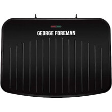 George Foreman 25820 Large Fit Grill - Versatile Griddle, Hot Plate and Toastie Machine with Improved Non-Stick Coating and Speedy Heat Up, Black