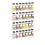Wall Mounted Spice Rack Organizer,Clear Acrylic Spice Shelf Storage Holder for Wall Kitchen Pantry Cabinet Door 4 Pack 3