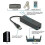 3 Port Usb 3.0 Gigabit Ethernet Multi Hub Splitter Network Adapter 4