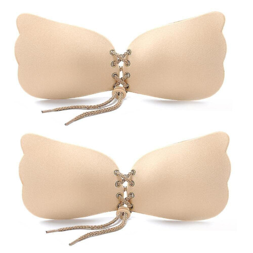 Invisible Bra Backless Strapless Bra Reusable Sticky Deep Plunge Silicone  Push Up No Show Adhesive B on OnBuy
