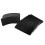 Hook And Loop Strips With Adhesive -15 Sets -black Sticky Back Fastener 1