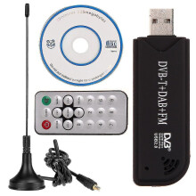 Digital Antenna Tv Stick Usb 2.0 Dvb-t Sdr+dab+fm Tv Tuner Receiver Sdr Video Dongle For Home Televi