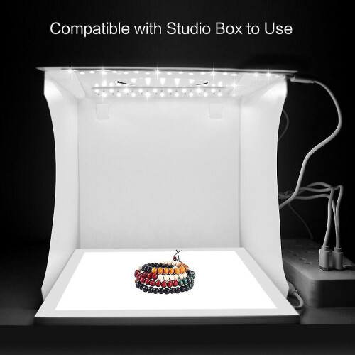 Photography Light Box Mini Photo Studio Box Folding Portable Lighting Tool 2