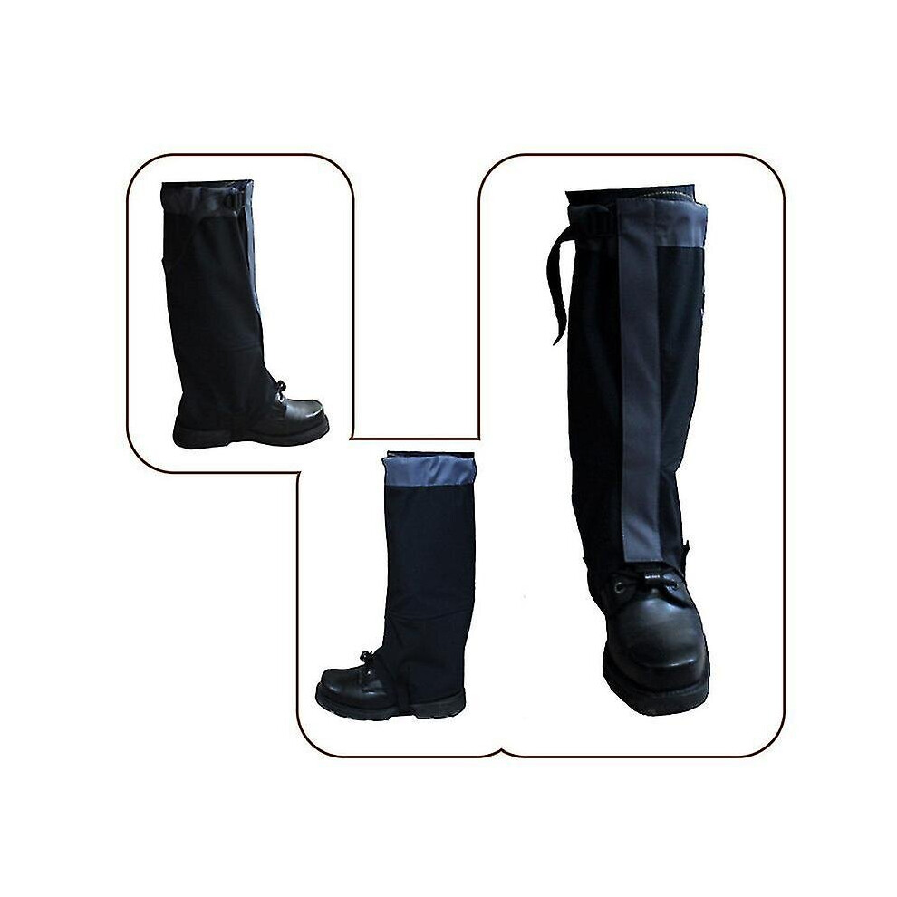 Waterproof Gaiters Outdoor Boot Covers Protector Hiking Climbing Hunting Gaiters-image-OPC-PBZGC8G-NEW