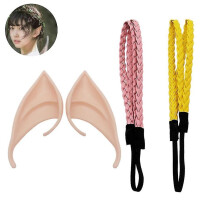 Cosplay Fairy Pixie Elf Ears-anime Party Dressup Costume For Halloween