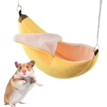 Hamster Hanging House Banana Design Small Animals Cage Sleeping Nest