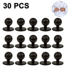 Industrial 30pcs Screws Round Head Button Stud Slotted Screws Nail Rivet For Diy Leather Craft