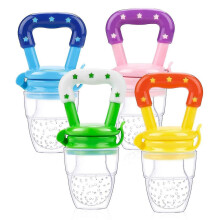 Fruit Teats For Baby, 4 Pcs Baby Pacifier Vegetable Teat For Baby Pacifier Teether For Fruit Vegetab