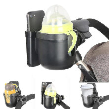 Baby Stroller Pram Mobile Phone Cup Holder Pushchair Bicycle Water Cup Bottle Rack