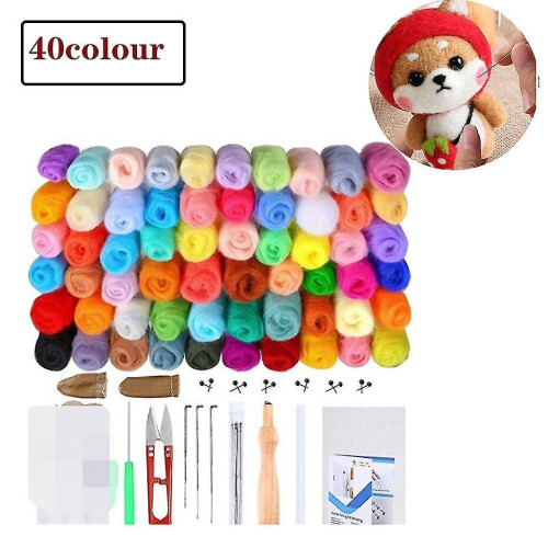 Felting Wool Fairy Tale Wool Needle Felting Wool Set 2