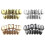 Hiphop Teeth Set Smooth Plane Teeth Braces Top & Bottom Teeth 5