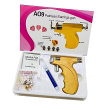 Ear Piercing Gun Set Painless Nose Navel Lip Piercer Kit Stainless Steel Body Piercing Tools