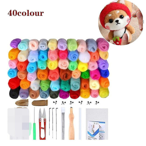 Felting Wool Fairy Tale Wool Needle Felting Wool Set