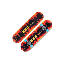 Glitter Four Wheel Skateboard Professional Kids Skateboard Double Stick - 2 Flash Wheel