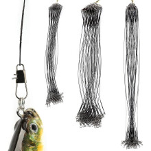 Steel Leaders, With Carabiner Hook And Pegs, Fishing Accessories