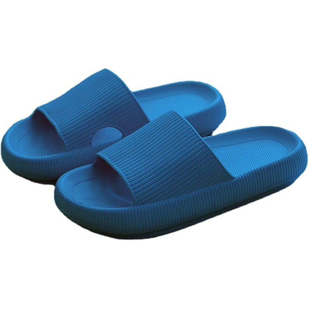 Pillow Slides Super Soft Home Slippers Non-slip Unisex Non-slip Thick Sole Open Toe Quick Dry Shower