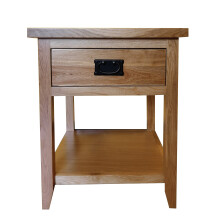 (Short:50Wx50Dx60H) Console Table with 1 Drawer and Shelf