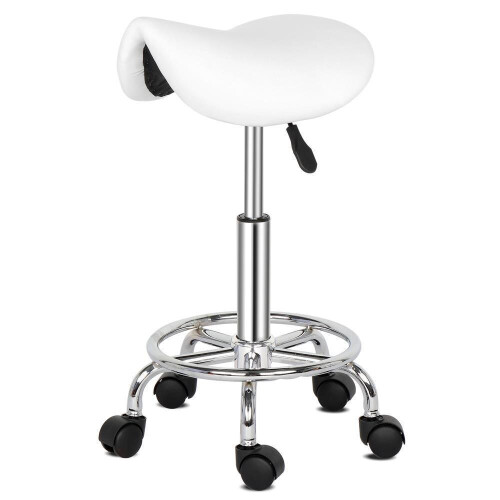 Adjustable Swivel Salon Stool Massage Spa Beauty Barber Bar