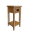 (Tall:36Wx36Dx74H) Console Table with 1 Drawer and Shelf 6