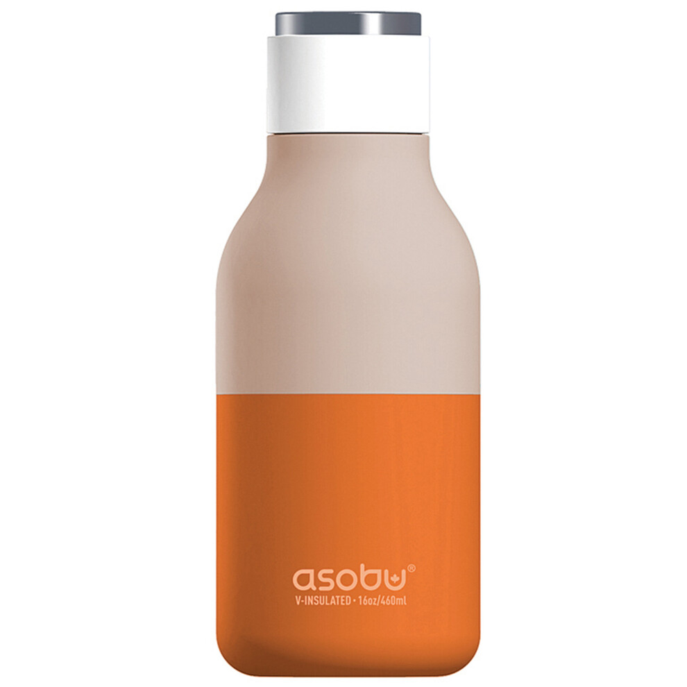 Asobu Urban Insulated & Double Walled Bottle Pastel 473Ml Orange