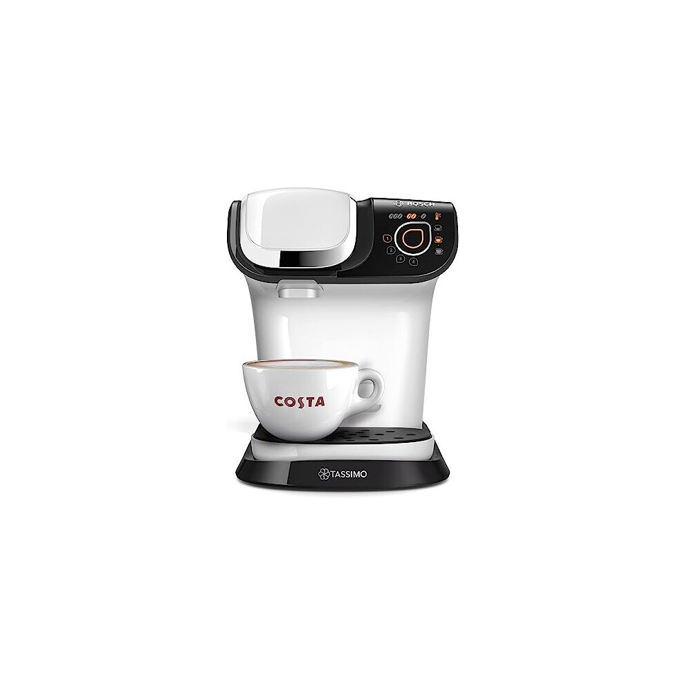 Tassimo Bosch My Way 2 TAS6504GB Coffee Machine, 1500 Watt, 1.3 Litre - White