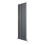 (565mm, Anthracite) Luka Aluminium Vertical Central Heating Panel Radiators - 1800mm High 1