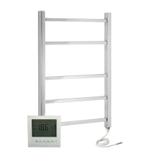 (600mm x 705mm, Yes) Cumbria Stainless Steel Electric Towel Rails