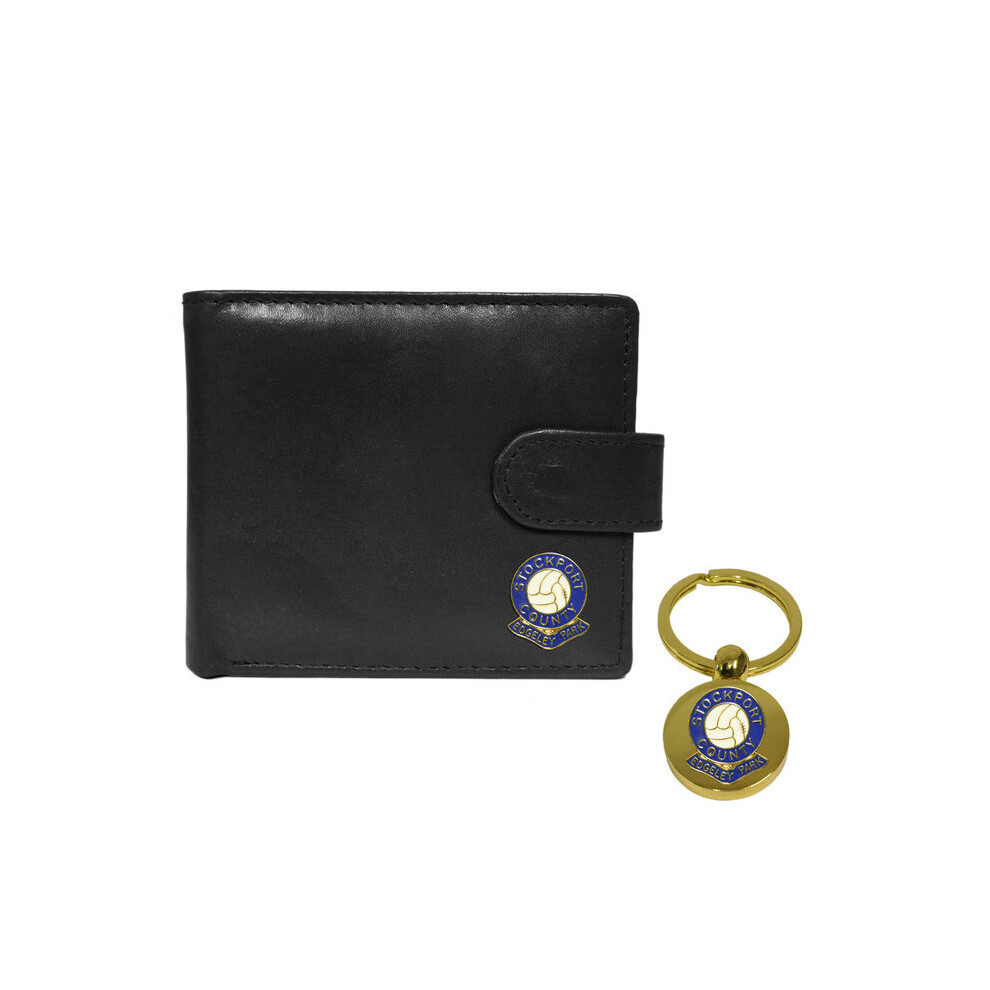 Stockport County Football Club Wallet And Keyring