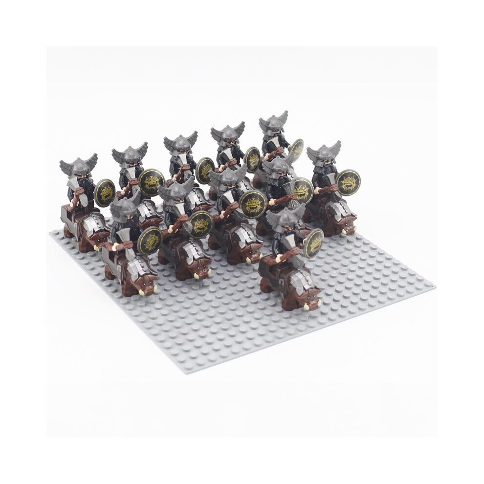 Medieval Beast Mounts, Soldier Legions, Assembled Building Blocks Fit Lego Minifigures