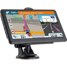 GPS Navigation for Car?Truck 2023 Maps Vehicle GPS Navigation 7 Inch Touch Screen Spoken Direction Reminding Navigation System for Cars