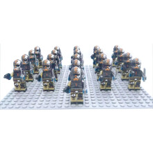 (Star wars clone troopers J) 21Pcs Star-Wars Clone Trooper Minifigures Anime Mini-Figures Collection Wearing Weapon Building Block Set,Best Gift for Kids