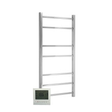 (500mm x 1050mm, Yes) Cumbria Stainless Steel Electric Towel Rails