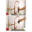 Full Copper Rose Gold Multi-Function Spring Dish Faucet High-Grade Hot and Cold Single Hole 360?Rotating Pull Kitchen Faucet 8