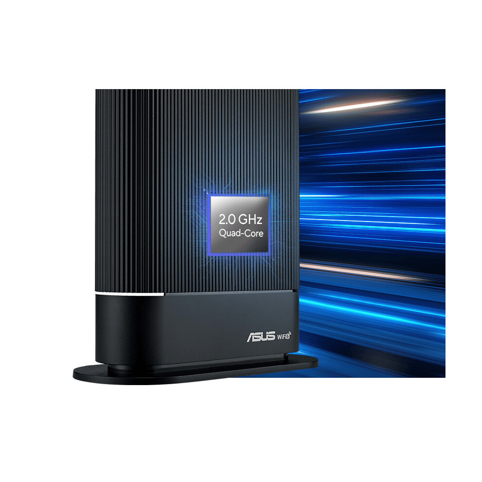 ASUS RT-AX59U - Wireless router - 3-port switch - GigE - Wi-Fi 6 - Dual Band
