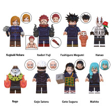 (8PCS-D) 24PCS Demon Slayer Series Children's Toy Fit Lego