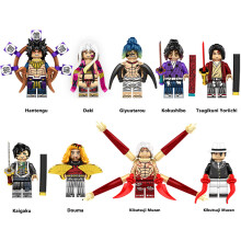 (9PCS-E) 24PCS Demon Slayer Series Children's Toy Fit Lego